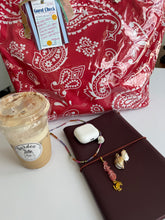 Cargar imagen en el visor de la galería, Red bandana bag
