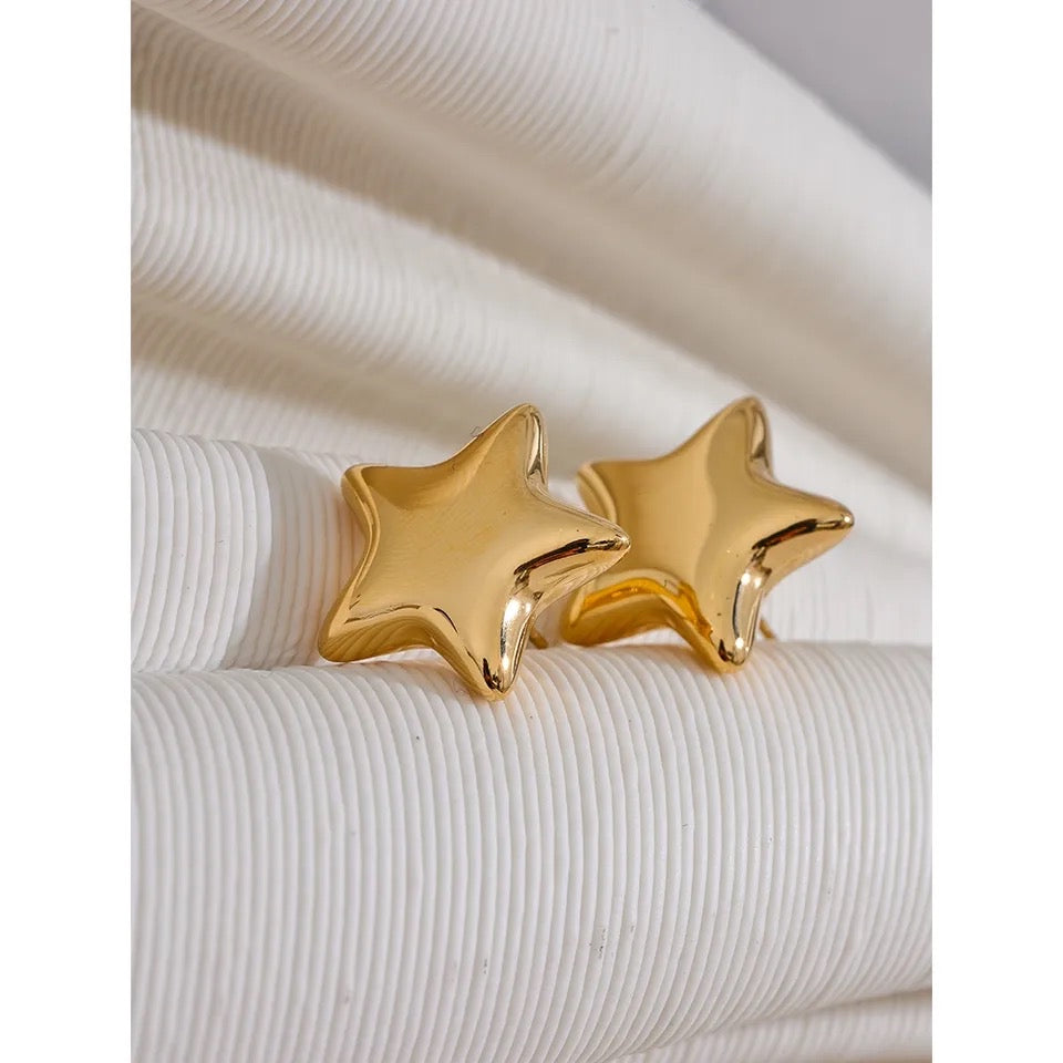 Star earrings